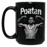 Alex Poatan Pereira Black Coffee Mug, Gift Coffee Mug