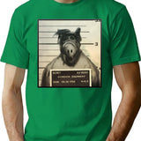 Alf Mugshot T-Shirt for Men & Women, T-Shirts Graphic Tee - Green