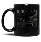 Alien Xenomorph Alien Phases Essential Black Coffee Mug, Gift Coffee Mug