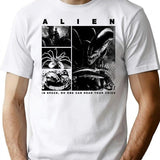 Alien Xenomorph  Alien Phases Essential Premium Heavyweight Cotton T-Shirt - White