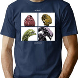Alienz Xeno Days Premium Heavyweight Cotton T-Shirt - Navy