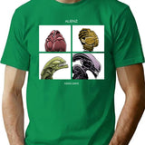 Alienz Xeno Days Premium Heavyweight Cotton T-Shirt - Green