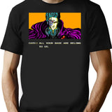 All Your Base T-Shirt for Men & Women, T-Shirts Graphic Tee - Black