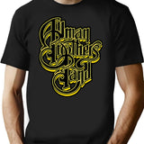 All_Man Brothers T-Shirt for Men & Women, T-Shirts Graphic Tee - Black