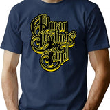 All_Man Brothers T-Shirt for Men & Women, T-Shirts Graphic Tee - Navy