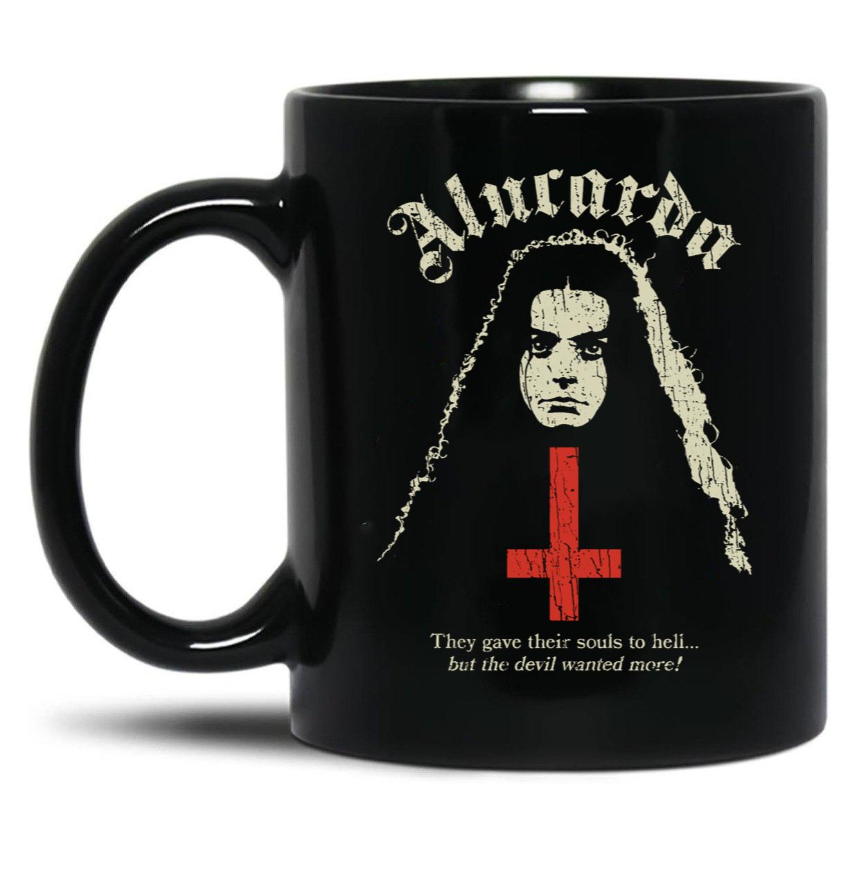 Alucarda 1977 Black Coffee Mug, Gift Coffee Mug