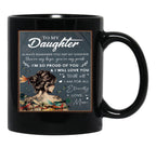Always Remember You Are My Sunshine Black Coffee Mug - Black
