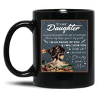 Always Remember You Are My Sunshine Black Coffee Mug