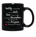 Always Your Little Girl Black Coffee Mug - Black