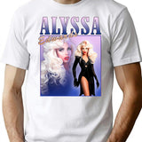 Alyssa Edwards Vintage Retro Design T-Shirt for Men & Women, T-Shirts Graphic Tee - White