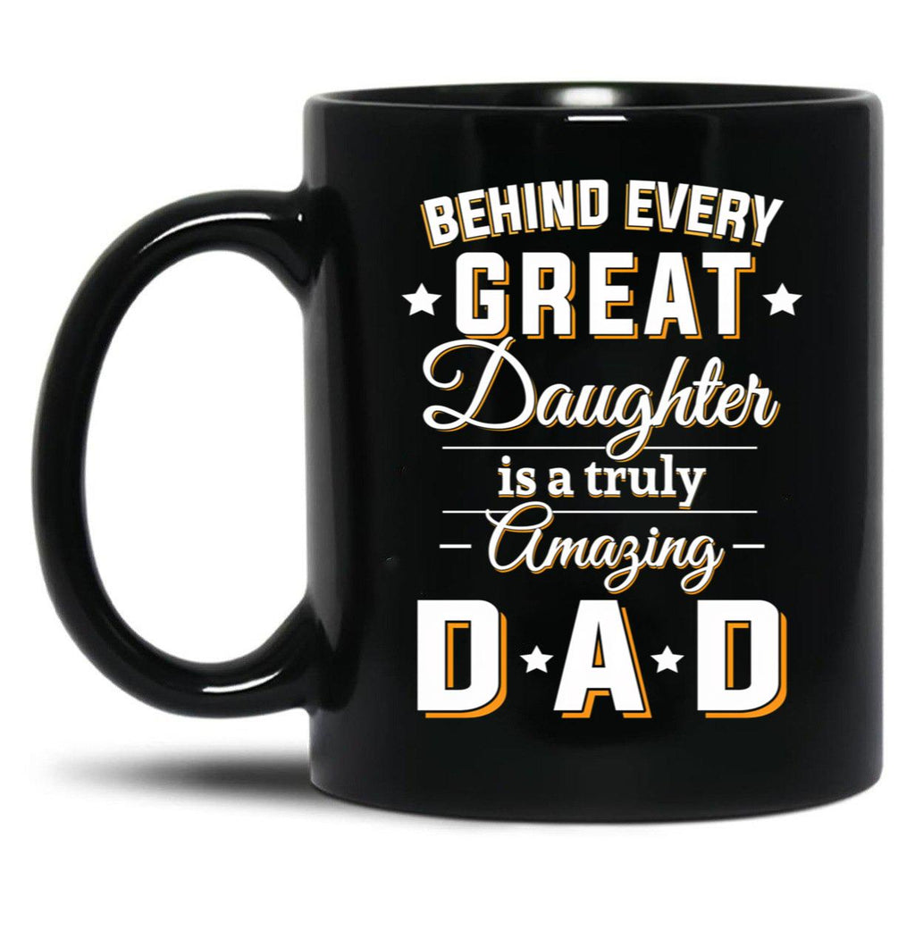Amazing Dad Wonderful Lovely Quote Mug Black Coffee Mug