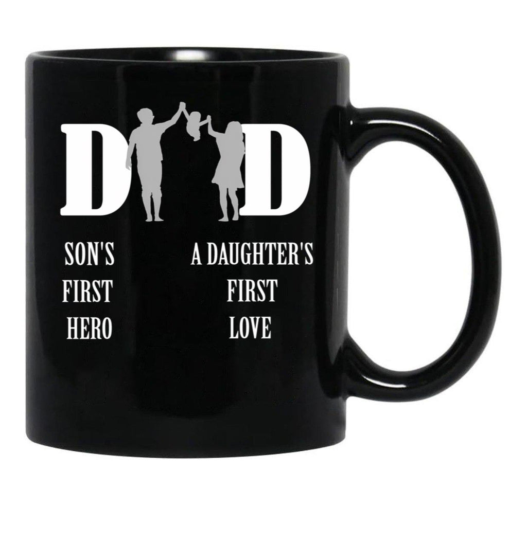 Amazing Father'S Day Mug Black Coffee Mug - Black
