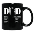 Amazing Father'S Day Mug Black Coffee Mug - Black