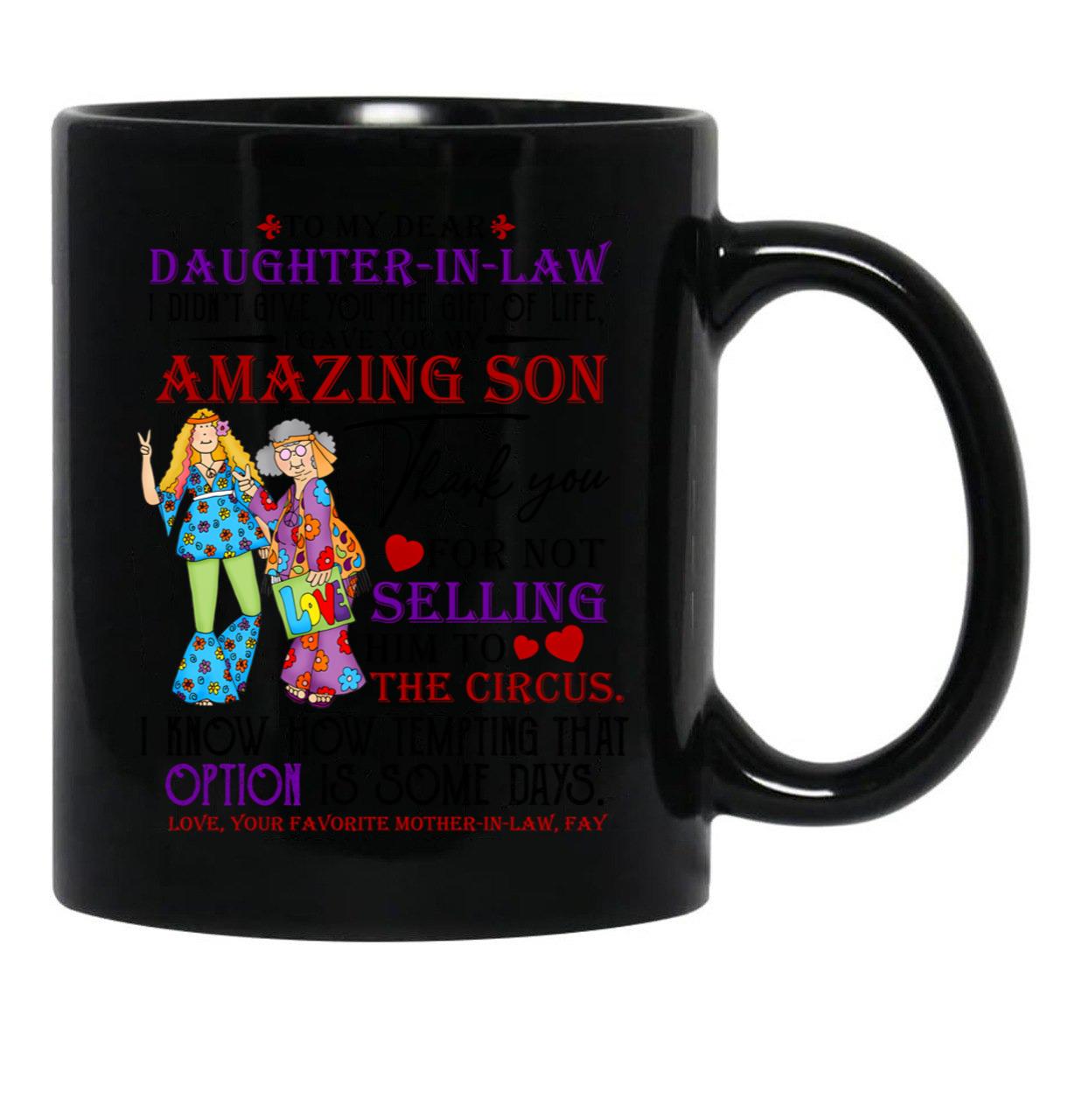 Amazing Son Black Coffee Mug - Black