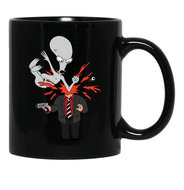 American Dad - Roger Slam Black Coffee Mug, Gift Coffee Mug - Black
