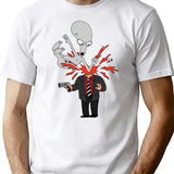 American Dad - Roger Slam Premium Heavyweight Cotton T-Shirt - White