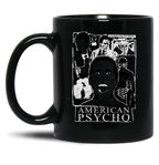 American Psycho Not There Black Coffee Mug, Gift Coffee Mug