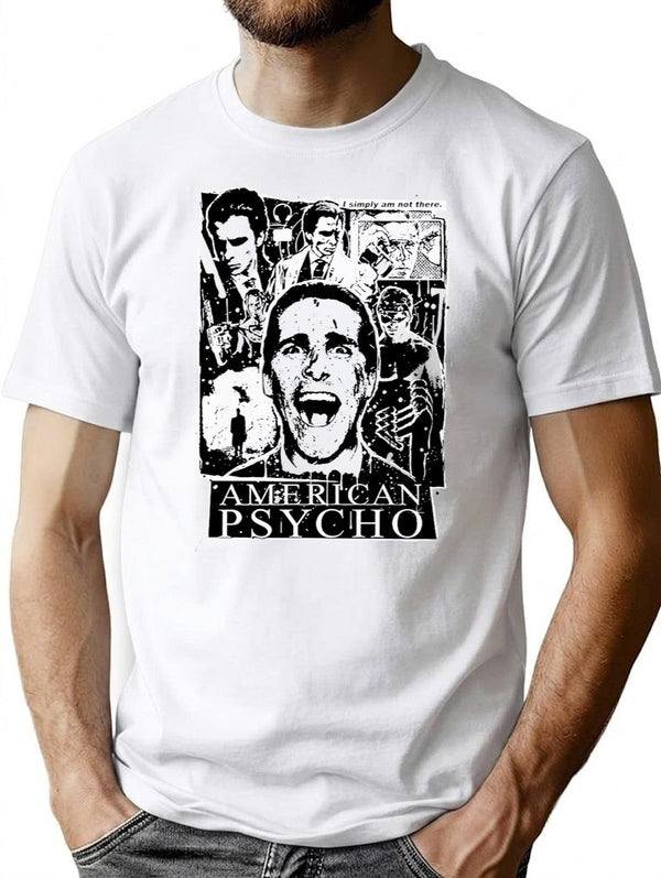 American Psycho Not There Premium Heavyweight Cotton T-Shirt - White