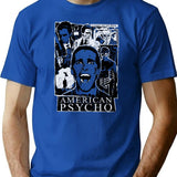 American Psycho Not There Premium Heavyweight Cotton T-Shirt - Blue