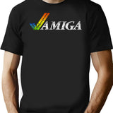 Amiga Gaming T-Shirt for Men & Women, T-Shirts Graphic Tee - Black
