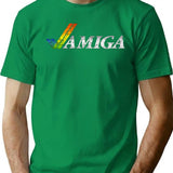 Amiga Gaming T-Shirt for Men & Women, T-Shirts Graphic Tee - Green