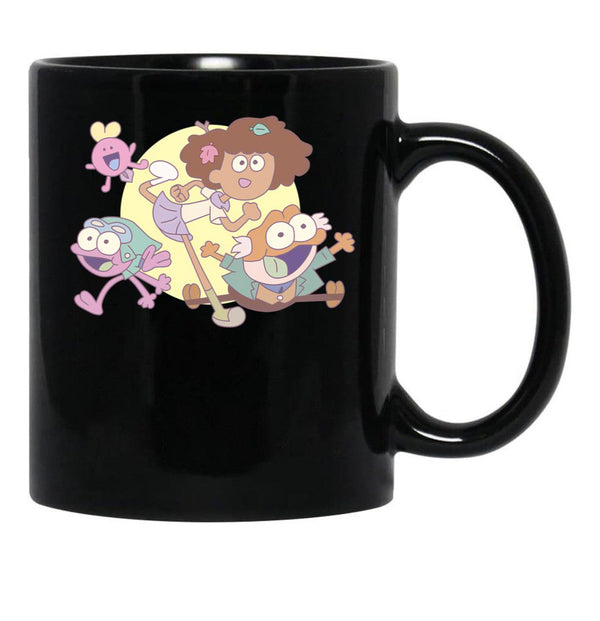 Amphibia - Plantar Family (Credits) Black Coffee Mug, Gift Coffee Mug - Black