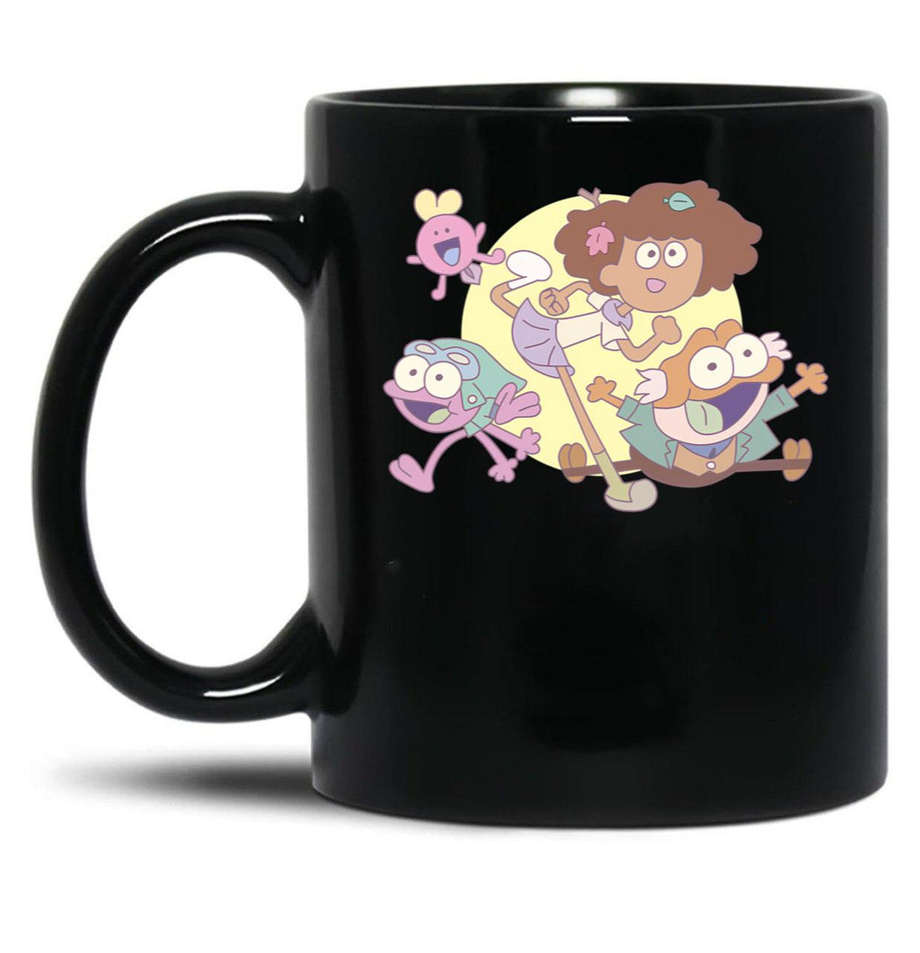 Amphibia - Plantar Family (Credits) Black Coffee Mug, Gift Coffee Mug