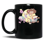 Amphibia - Plantar Family (Credits) Black Coffee Mug, Gift Coffee Mug