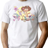 Amphibia - Plantar Family (Credits) Premium Heavyweight Cotton T-Shirt - White