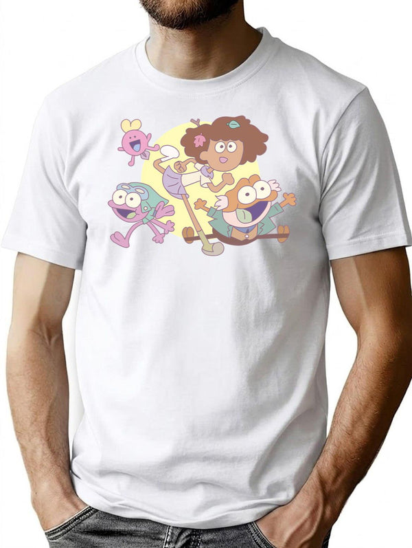 Amphibia - Plantar Family (Credits) Premium Heavyweight Cotton T-Shirt - White