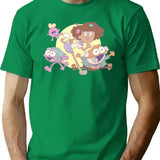 Amphibia - Plantar Family (Credits) Premium Heavyweight Cotton T-Shirt - Green
