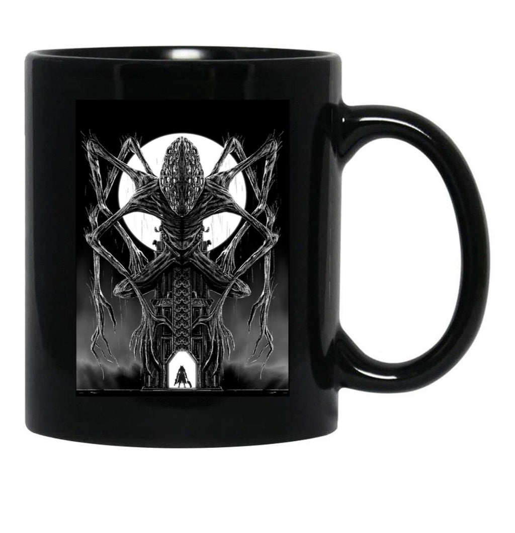 Amygdala Hunter Graphic Black Coffee Mug, Gift Coffee Mug - Black