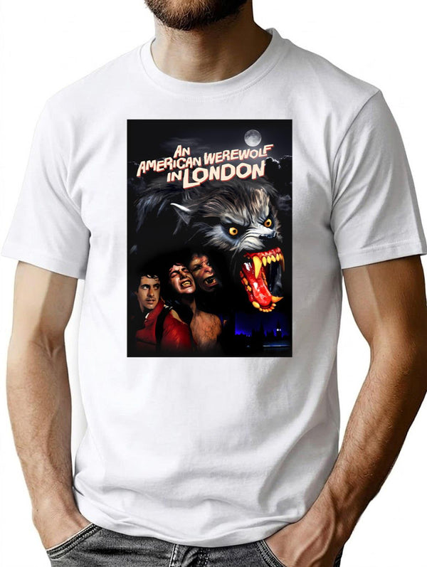 An American Werewolf In London Premium Heavyweight Cotton T-Shirt - White