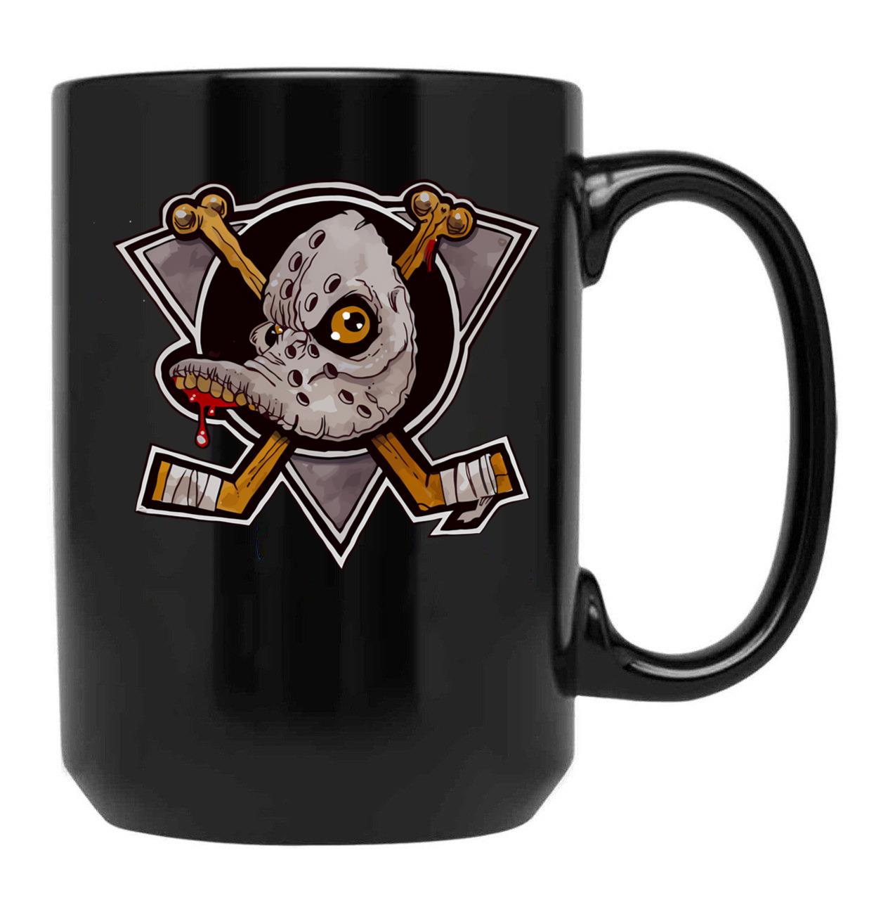 Anaheim Duck Black Coffee Mug, Gift Coffee Mug