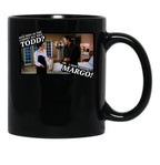 And Why Is The Carpet All Wet Todd I Dont Know Margo Black Coffee Mug, Gift Coffee Mug - Black