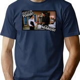 And Why Is The Carpet All Wet Todd I Dont Know Margo Premium Heavyweight Cotton T-Shirt - Navy