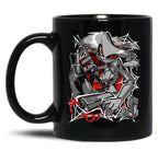 Angel Dust Demon Design - Hazbin Hotel Essential Black Coffee Mug, Gift Coffee Mug