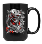Angel Dust Demon Design - Hazbin Hotel Essential Black Coffee Mug, Gift Coffee Mug