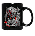 Angel Dust Demon - Hazbin Hotel Black Coffee Mug, Gift Coffee Mug - Black