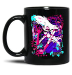 Angel Dust - Hazbin Hotel Classic23 Black Black Coffee Mug, Gift Coffee Mug