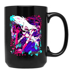 Angel Dust - Hazbin Hotel Classic23 Black Black Coffee Mug, Gift Coffee Mug