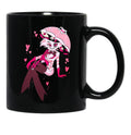 Angel Dust Hazbin Hotel Merch Manga Anime Black Coffee Mug, Gift Coffee Mug - Black