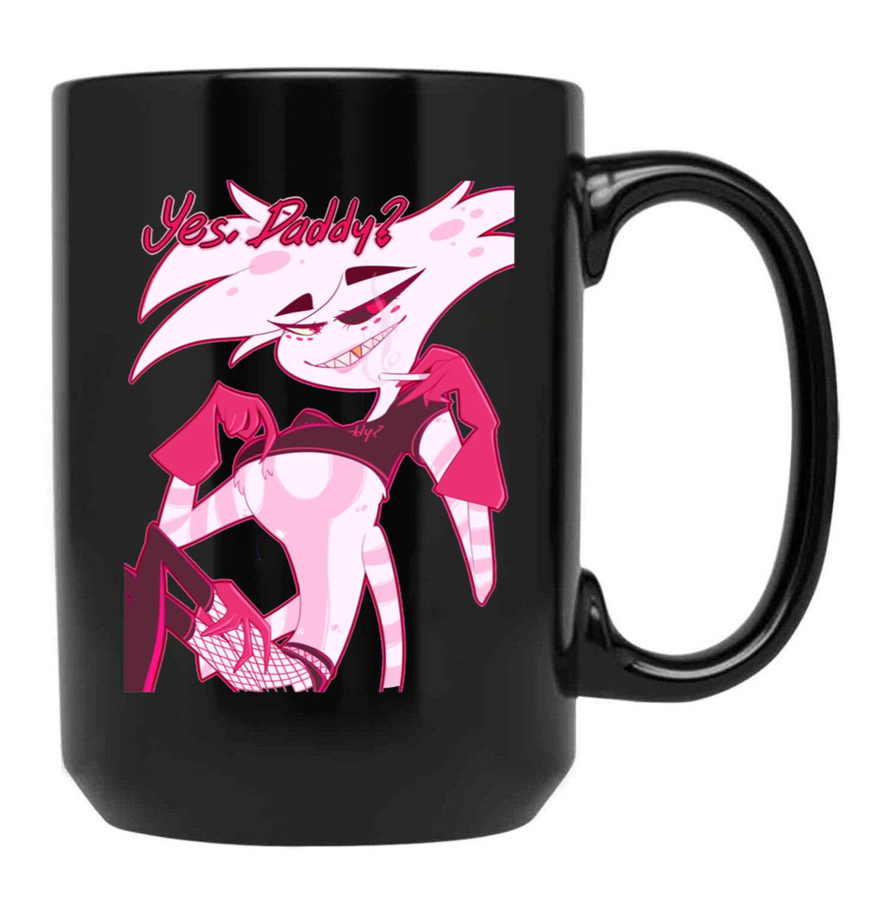Angel Dust - Yes Daddy Classic Black Coffee Mug, Gift Coffee Mug