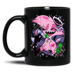 Angel Dusts Tricks and Treats Essential Black Coffee Mug, Gift Coffee Mug