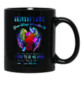 Angel Grandma - Your Wings Were Ready Black Coffee Mug - Black