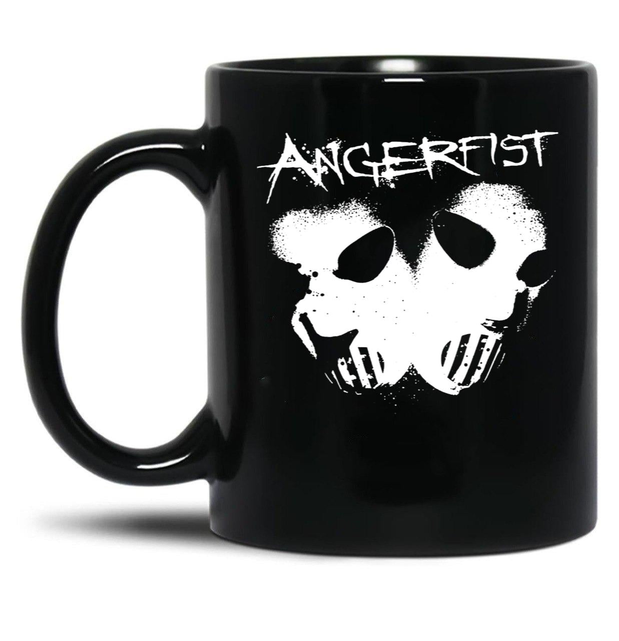 Angerfist Classic Black Coffee Mug, Gift Coffee Mug