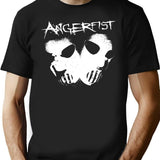 Angerfist Classic  Premium Heavyweight Cotton T-Shirt - Black