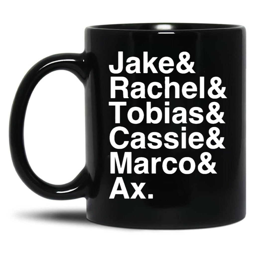 Animorphs Lineup List Coffee Mug Black Coffee Mug, Gift Coffee Mug