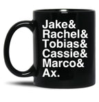 Animorphs Lineup List Coffee Mug Black Coffee Mug, Gift Coffee Mug