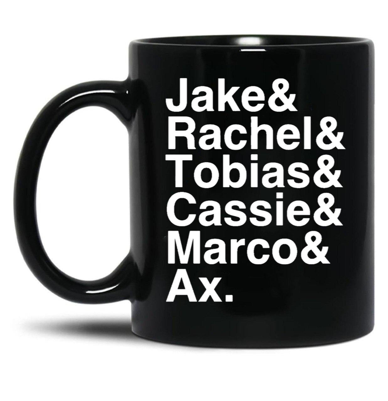 Animorphs Lineup List Coffee Mug Black Coffee Mug, Gift Coffee Mug